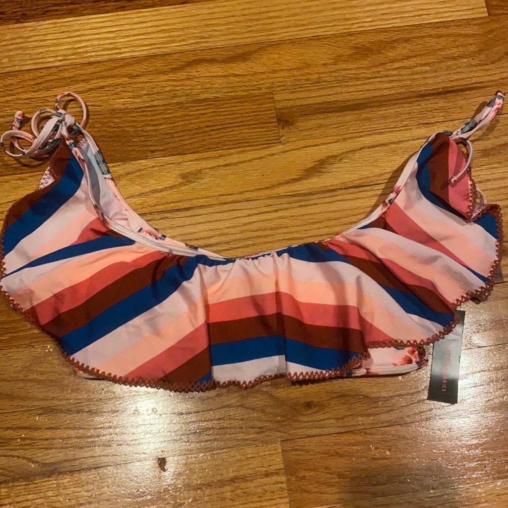 Unique Pattern Bathing Suit Top